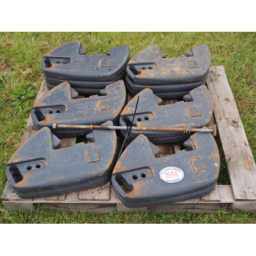 1594 - Front tractor weights - 14