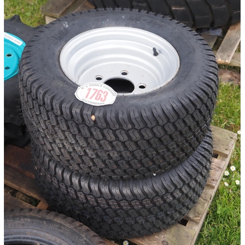 1763 - Wheels and tyres 23x10.5/12 - 2