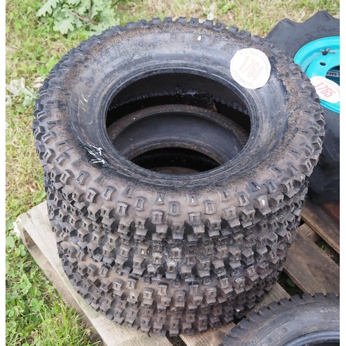 1764 - Tyres 25x10/12 - 2