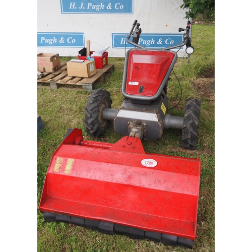 1798 - Aebi HC44 stepped banked pedestrian flail mower