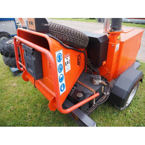 1815 - Timber Wolf 150 towed chipper, refurbished, ready to go. Key in office