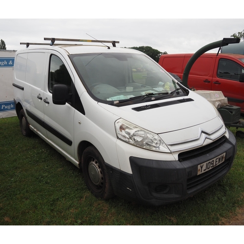 1829 - Citroen van,2009. Reg. YJ09 EWW