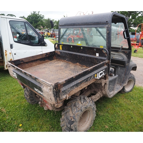 1831 - JCB Workmax truck, rear diff failed . Key in office