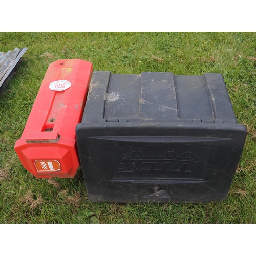 1849 - Plastic van box