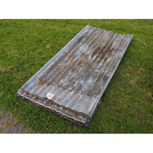 1850 - Corrugated roof sheets 6 x 3ft - 10