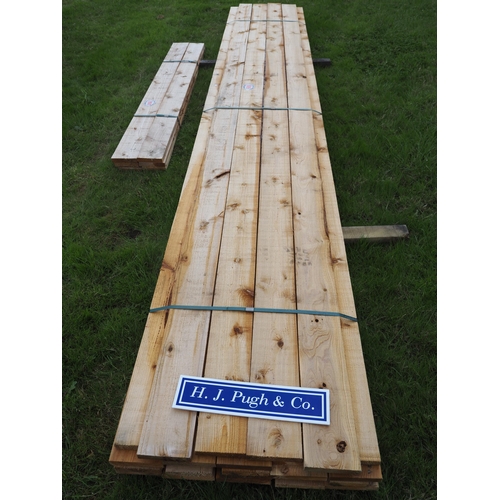 905 - Softwood timbers 4.8m x150x25 - 24