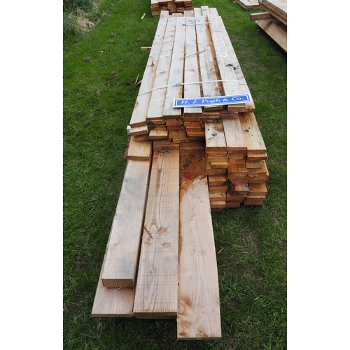 950 - Cedar boards average 3.8m - approx. 50
