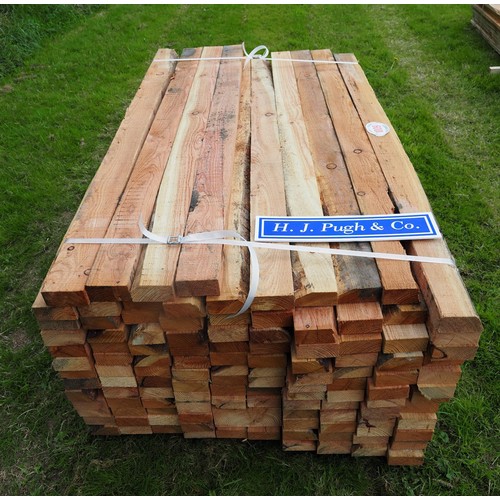 1009 - Cedar timbers 1.8m x100x50 - 120