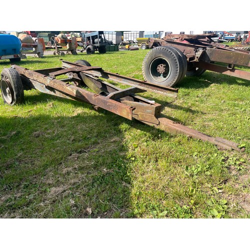 1745 - Ferguson trailer chassis with 12 stud wheels