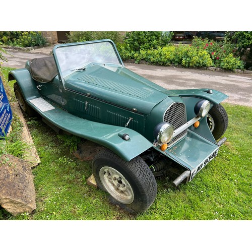 189 - Marlin roadster kit car. 1967. 1497cc. Petrol
Reg EJO 934E. V5, paperwork and key in office.