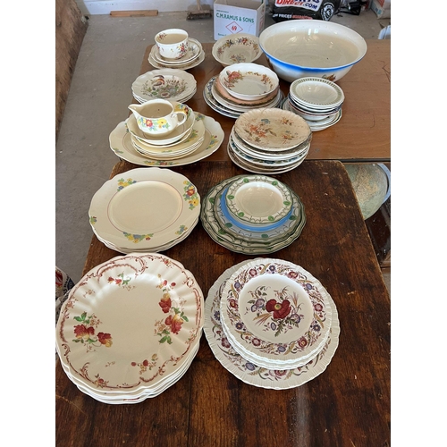 56 - Royal Doulton and other china plates