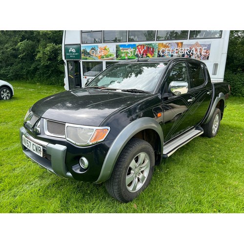 188 - Mitsubishi L200 Animal truck. 2007. 2477cc. Diesel. Genuine low miles on the clock. 78,000 miles sho... 