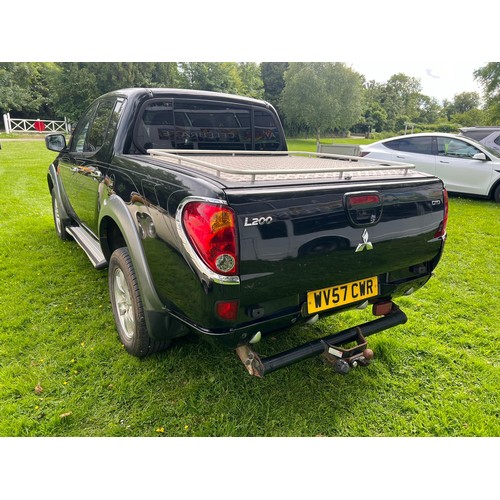 188 - Mitsubishi L200 Animal truck. 2007. 2477cc. Diesel. Genuine low miles on the clock. 78,000 miles sho... 