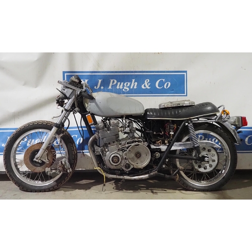 Triumph Trident Motorcycle project. 1975. 850cc Frame number T160 ...