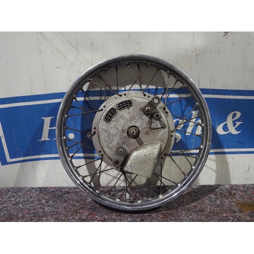 28 - Triumph Conical front wheel and hub