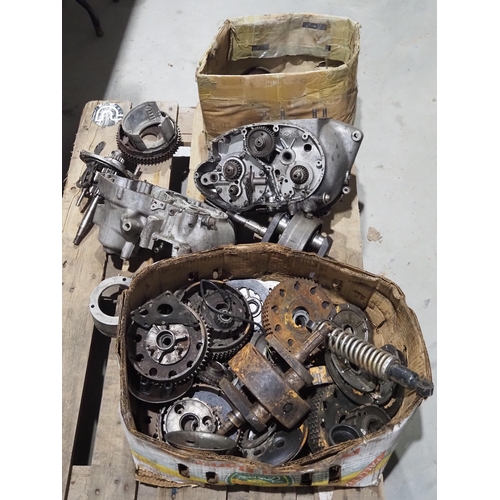 71 - BSA A65 engine and gearbox parts