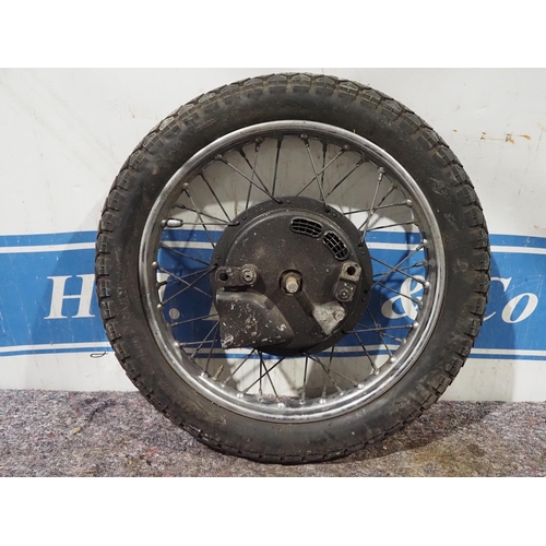 78 - Conical front wheel