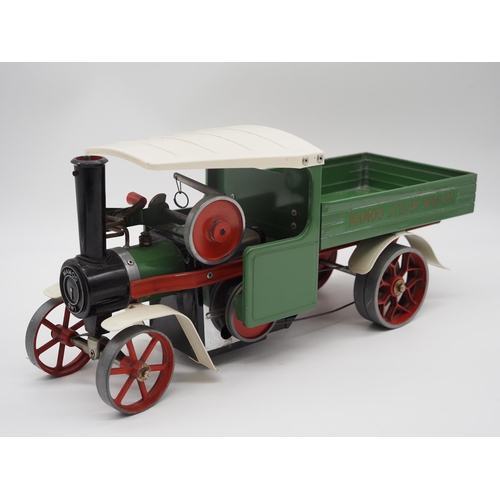 6 - Mamod steam wagon model