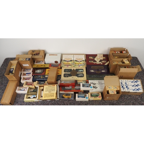21 - Quantity of boxed model vehicles to include Dinky, Matchbox and Lledo