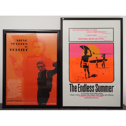 356 - Framed movie posters - 'Bullitt' 36