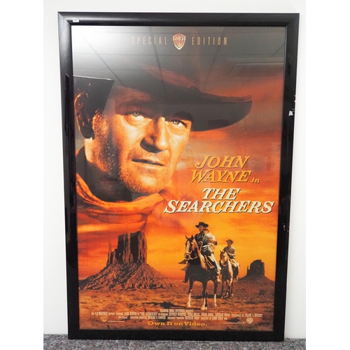 362 - Framed movie poster - 'The Searcher' 43