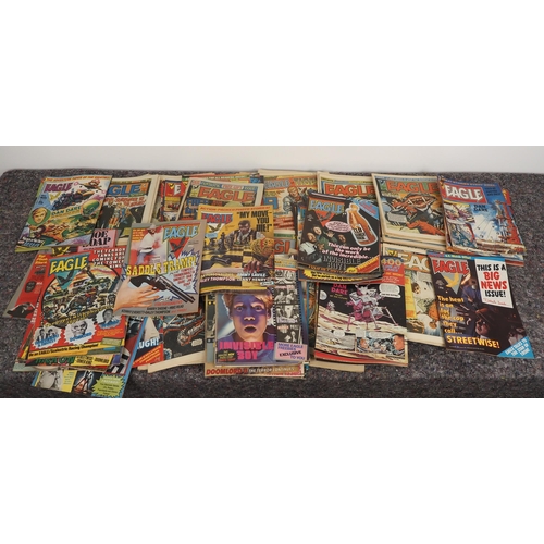 270 - Approximately 200 Eagle comics from the 1980s