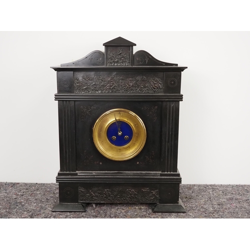 276 - Slate over mantle clock 20