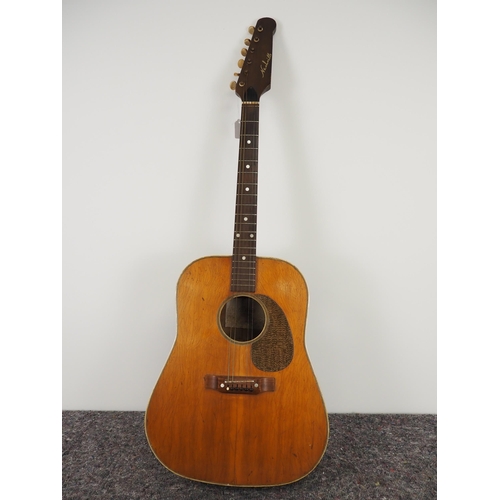 274 - Nashville acoustic guitar, 2 strings missing