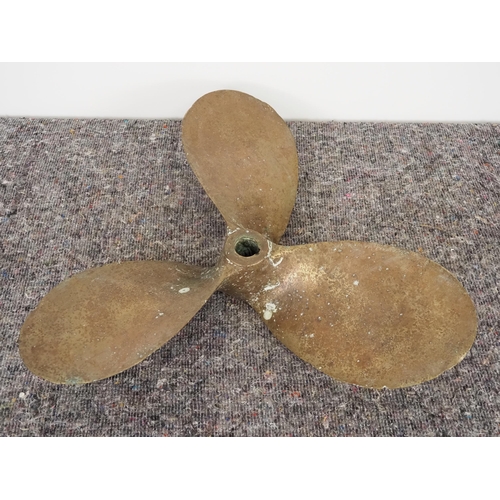 248 - Brass ships propeller 20