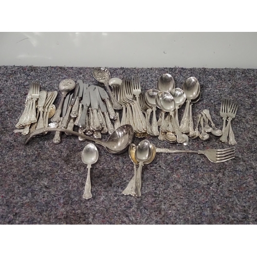 215 - Quantity of silver plate cutlery