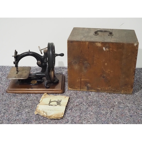 207 - American Willcox & Gibbs sewing machine