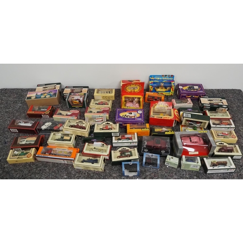 74 - Quantity of boxed model vehicles to include Corgi, Matchbox and Lledo