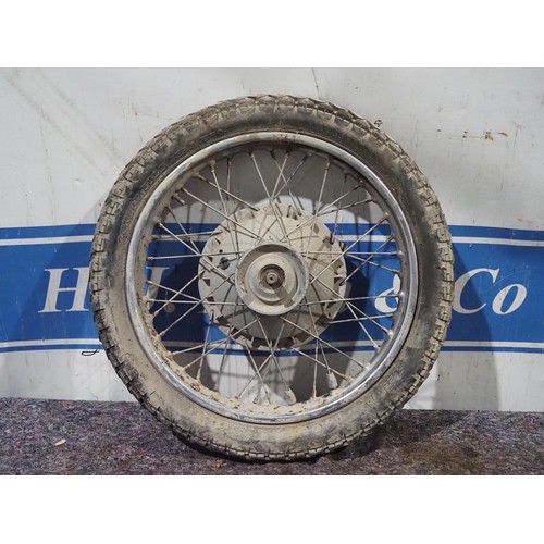 62 - Conical hub front wheel