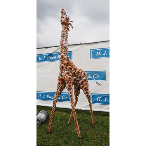 Giraffe ornament 7ft