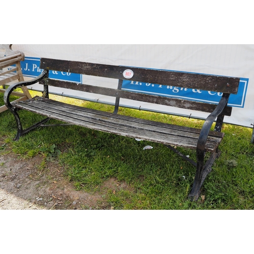 807 - Garden bench 6ft