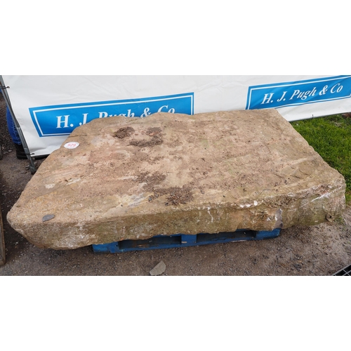 929 - Stone slab 6ft x 3ft approx