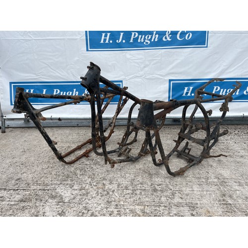 549 - BSA A65 and other frames - 3