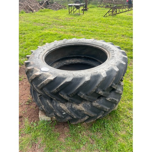 75A - Goodyear rear tractor tyre 14.9-38 - 2