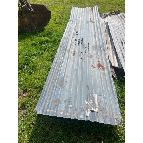 88 - Corrugated iron sheets