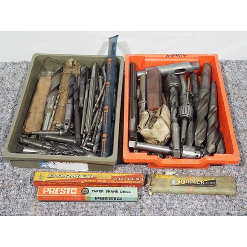 223 - Quantity of tapered shank drill bits, some NOS