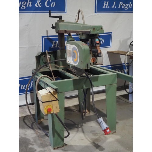 285 - Maggi radial arm saw, 3 phase