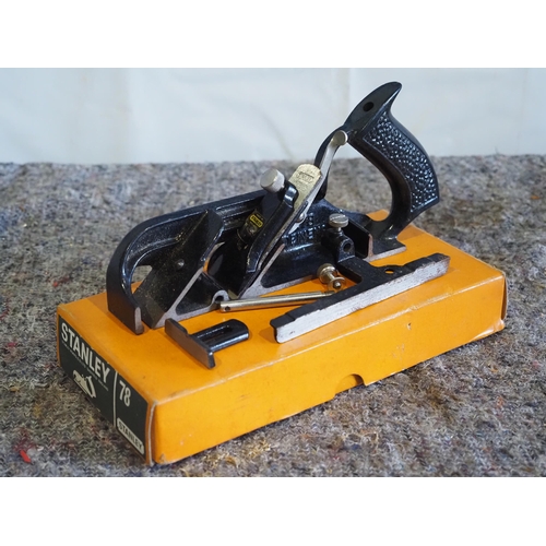 345 - Stanley No. 78 combination plane in original box