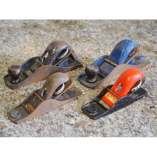 444 - Stanley No. 120 and other wood planes