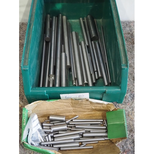 496 - Silver steel and gauge pins