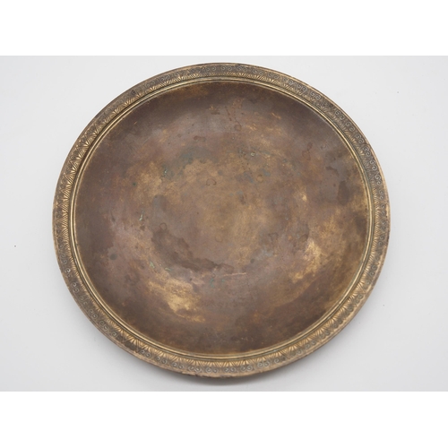 105 - Just Andersen Art Deco bronze/brass plate