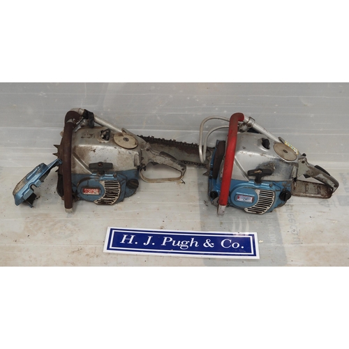 153 - Danarm 1-7155 chainsaw and parts