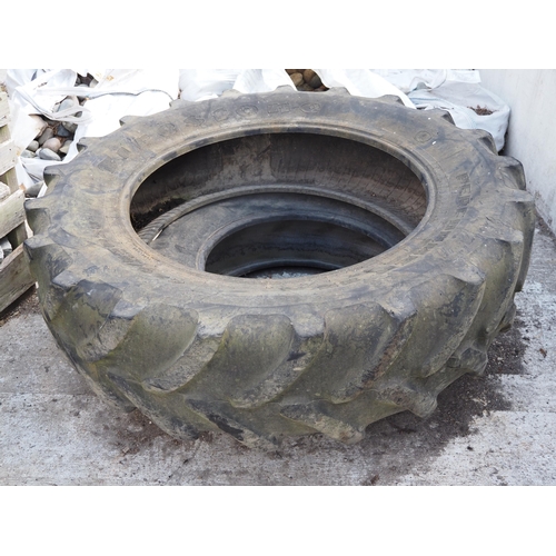 360 - Rear tractor tyres