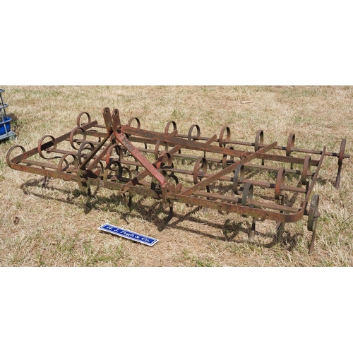 421 - Spring tine cultivator 8ft