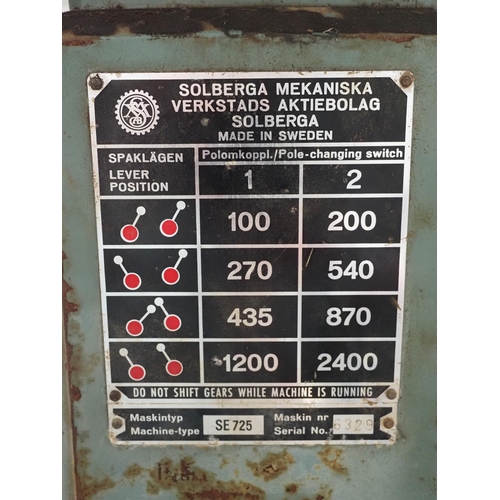 508 - Solberga pillar drill, 3 phase
