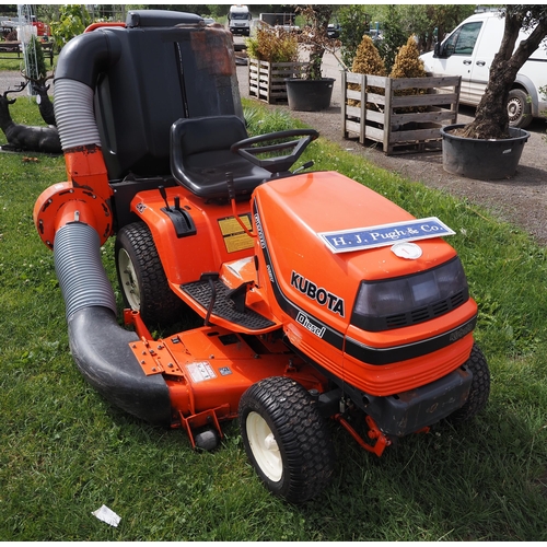 1 - Kubota G1900 diesel mower. Showing 1653 hours. Key in office